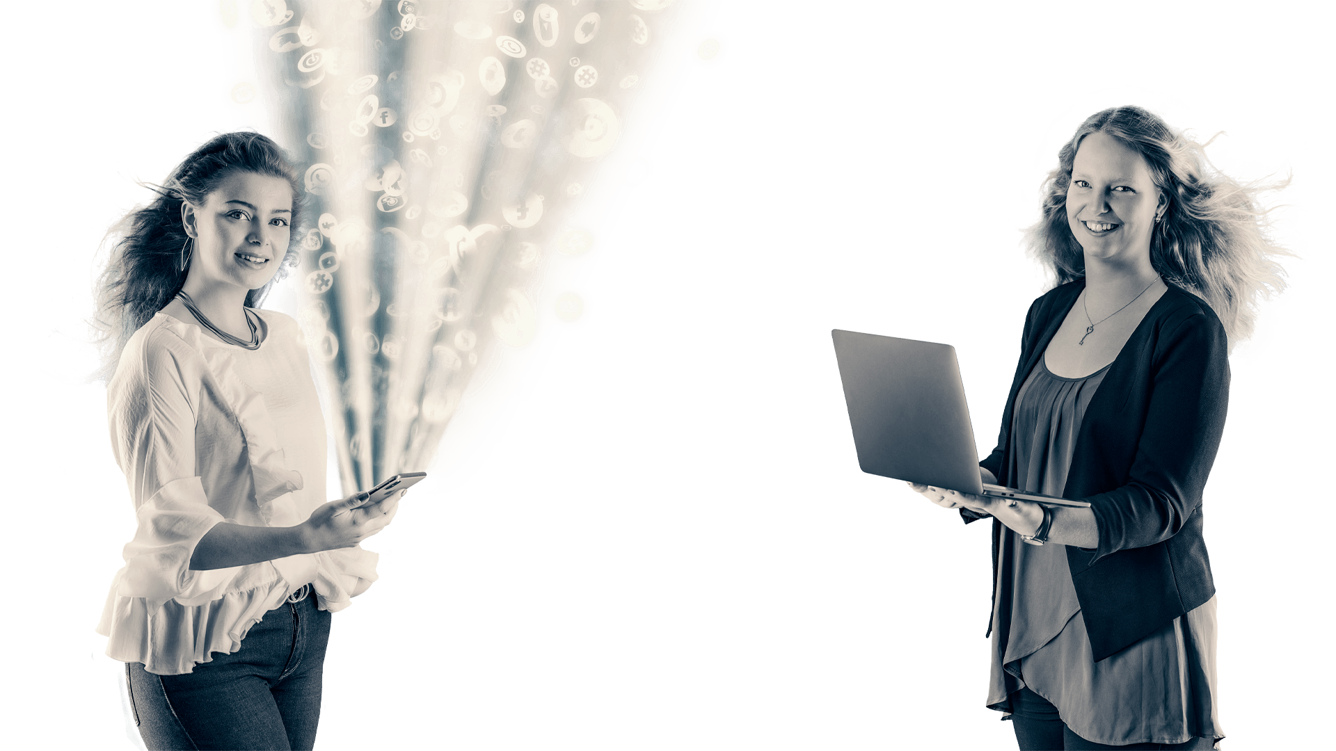 Effiziente und kreative Markenkommunikation - SocialMedia - DBMUD Professionelle Umsetzungen im Bereich SocialMedia sind wertvolle Ergänzungen im Marketing-Mix von Unternehmen - Agentur David Bock